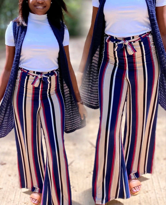 Palazzo | Pants (Navy)