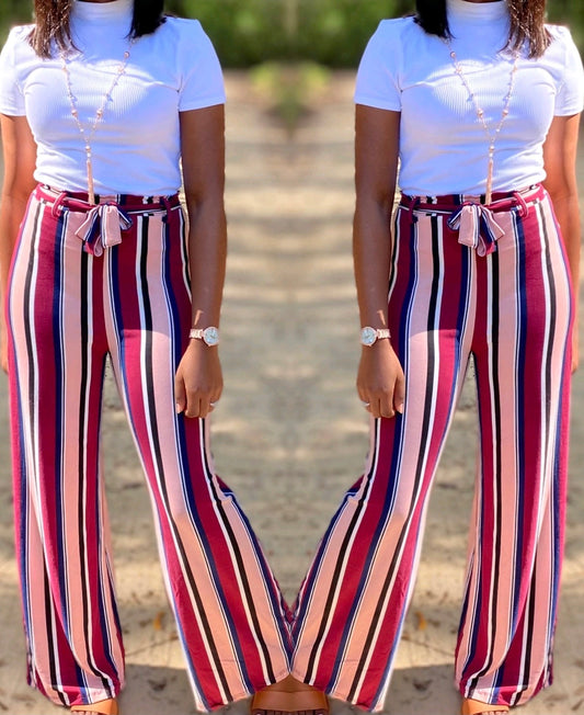 Palazzo | Pants (Wine)